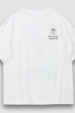 Style Core Aesthetics, New Style Trends Japanese Style Animes Print Tee