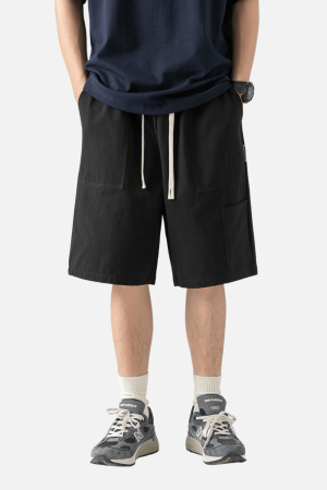 Style Core Aesthetics, New Style Trends Japanese-Style Cargo Shorts