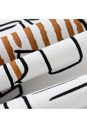 Style Core Aesthetics, New Style Trends Japanese Style Illustration Print Tee