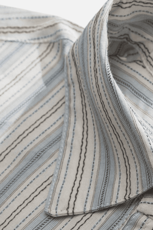 Style Core Aesthetics, New Style Trends Japanese Vintage Cotton Striped Shirt