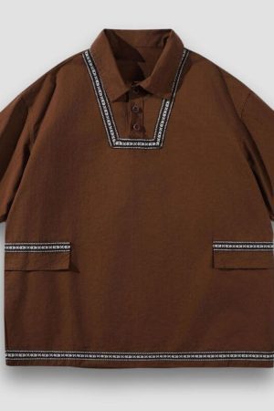 Style Core Aesthetics, New Style Trends Japanese Vintage Ethnic Web Shirts