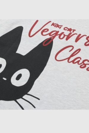 Style Core Aesthetics, New Style Trends KiKi Cat Print Tee