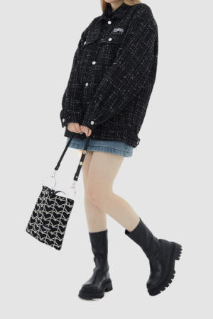 Style Core Aesthetics, New Style Trends Korean Style Trendy Plaid Jacket