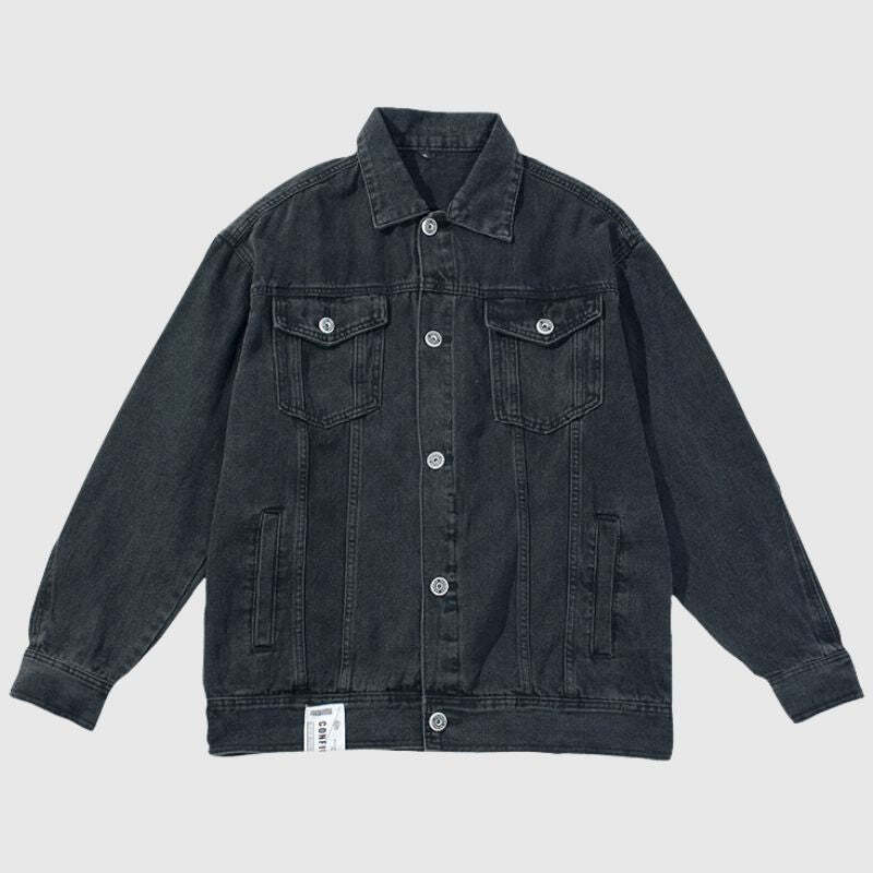 Style Core Aesthetics, New Style Trends Label Design Denim Jacket