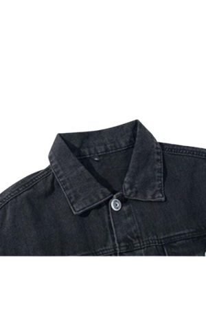 Style Core Aesthetics, New Style Trends Label Design Denim Jacket