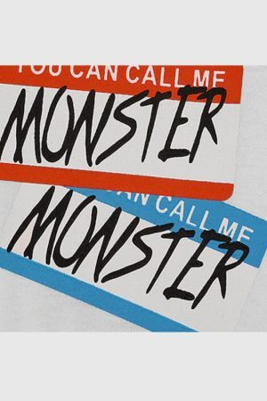 Style Core Aesthetics, New Style Trends Label Print Contrast Tee