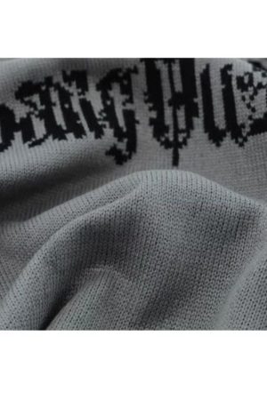 Style Core Aesthetics, New Style Trends Laid-back Crochet Distressed Knit Sweater