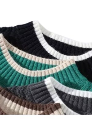 Style Core Aesthetics, New Style Trends Laid-back Knit Sweater