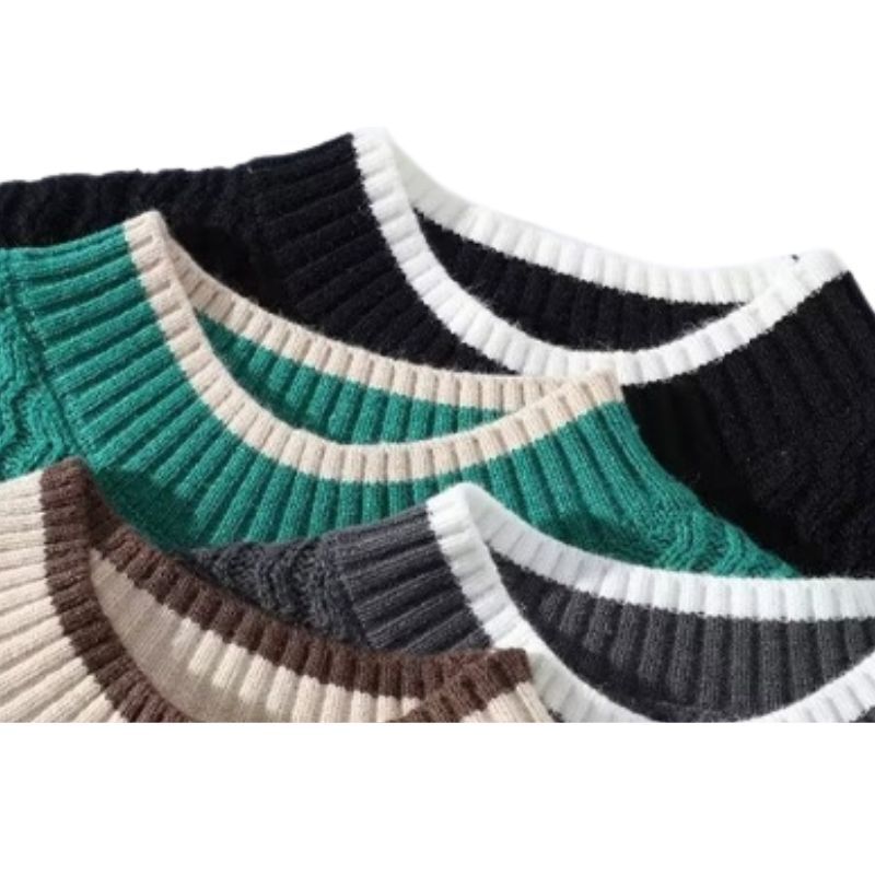 Style Core Aesthetics, New Style Trends Laid-back Knit Sweater Style Core Aesthetics, New Style Trends Laid-back Knit Sweater