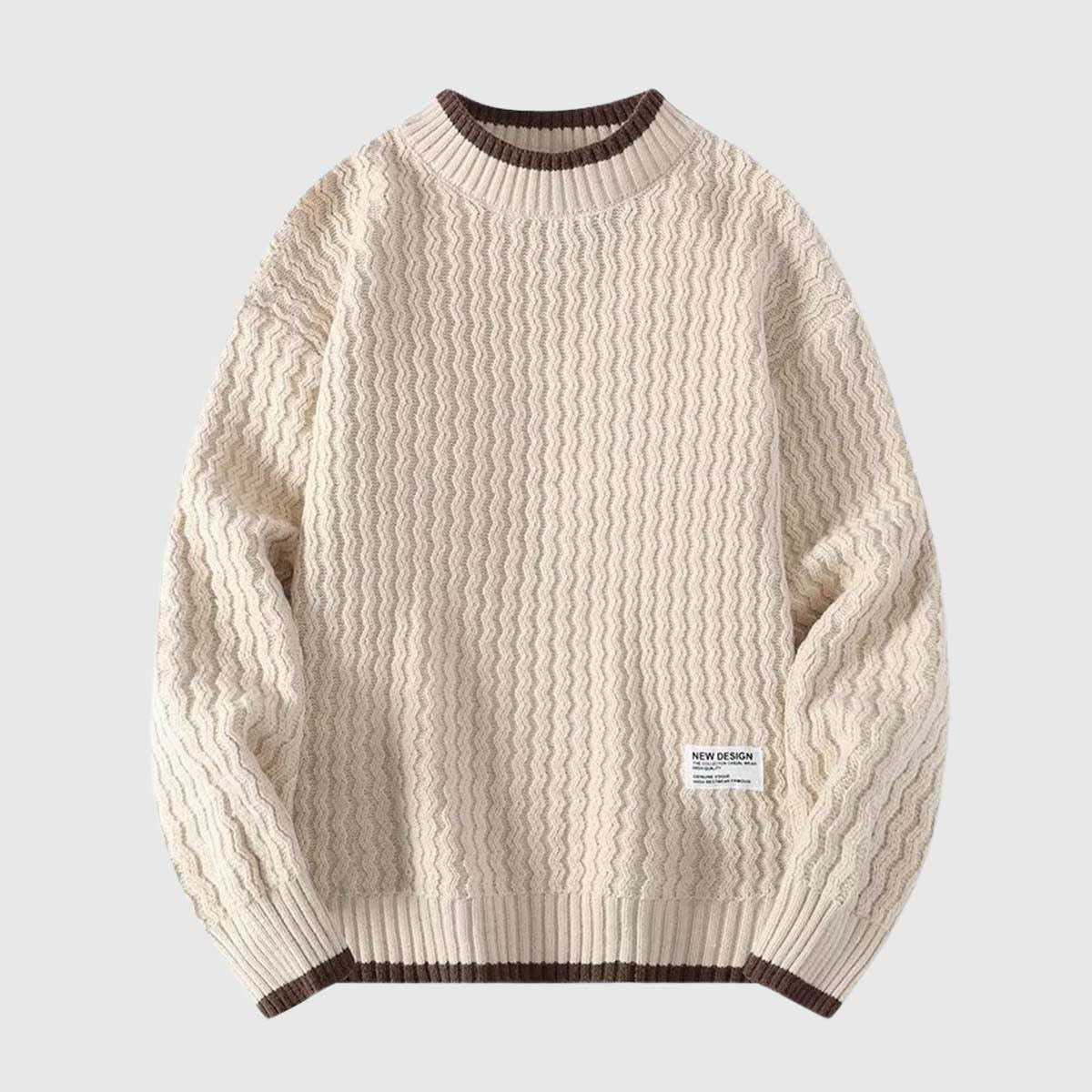 Style Core Aesthetics, New Style Trends Laid-back Knit Sweater Style Core Aesthetics, New Style Trends Laid-back Knit Sweater