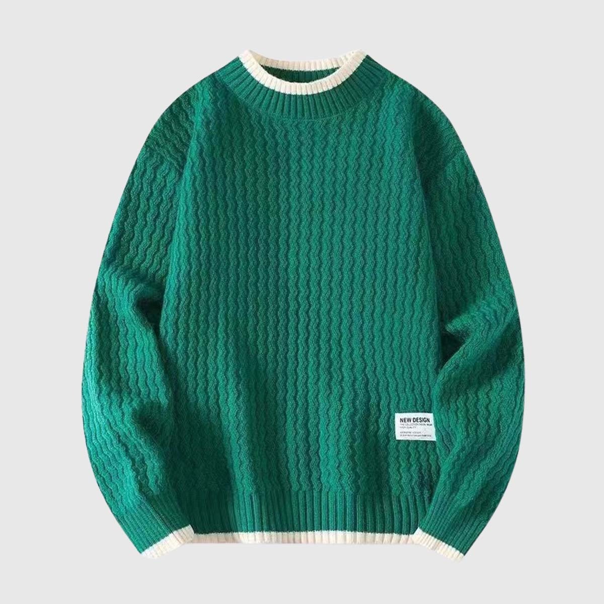 Style Core Aesthetics, New Style Trends Laid-back Vibe Loose Knit Sweater