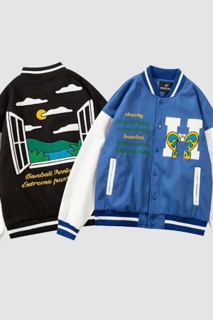 Style Core Aesthetics, New Style Trends Lake View Varsity Jackets