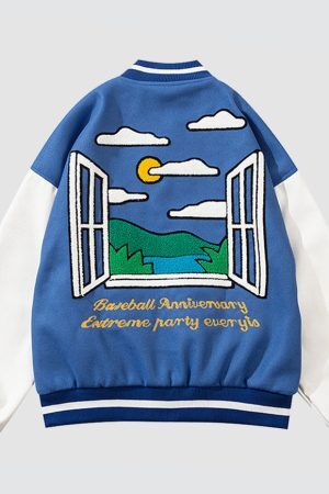 Style Core Aesthetics, New Style Trends Lake View Varsity Jackets