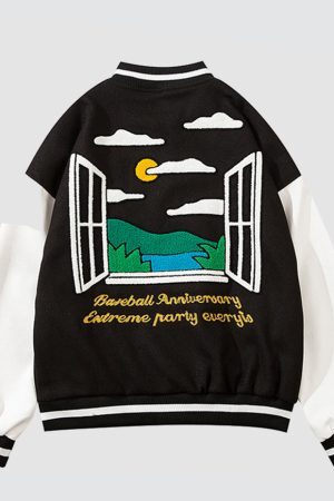 Style Core Aesthetics, New Style Trends Lake View Varsity Jackets