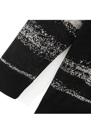 Style Core Aesthetics, New Style Trends Landscape Print Sweater