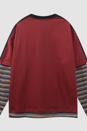 Style Core Aesthetics, New Style Trends Layered California Graphic Sweatshirt