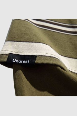 Style Core Aesthetics, New Style Trends Layered Striped Cityboy Sweatshirt