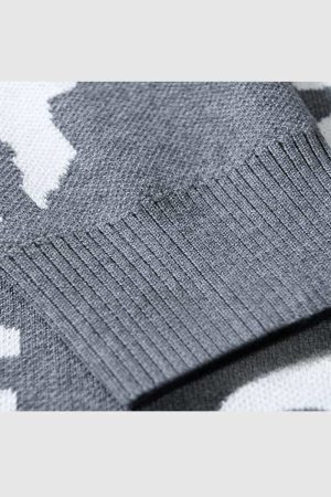 Style Core Aesthetics, New Style Trends Lazy Cat Pattern Cardigan