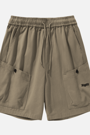 Style Core Aesthetics, New Style Trends Letter Embroidery Cargo Shorts