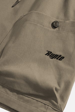 Style Core Aesthetics, New Style Trends Letter Embroidery Cargo Shorts