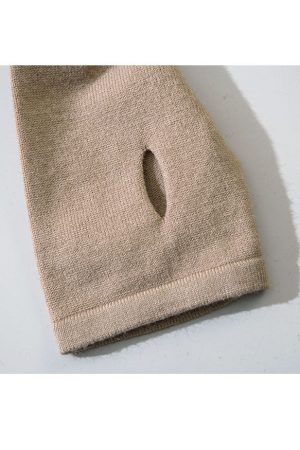 Style Core Aesthetics, New Style Trends Letter Embroidery Drawstring Knit Crop Top