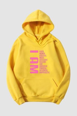 Style Core Aesthetics, New Style Trends Letter Pattern Printed Hoodies