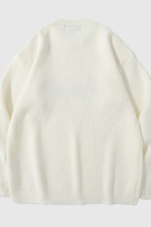 Style Core Aesthetics, New Style Trends Letter Printed Design Pullover