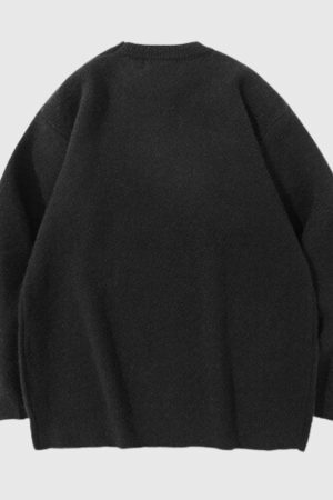 Style Core Aesthetics, New Style Trends Letter Printed Design Pullover