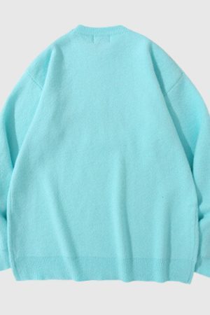 Style Core Aesthetics, New Style Trends Letter Printed Design Pullover