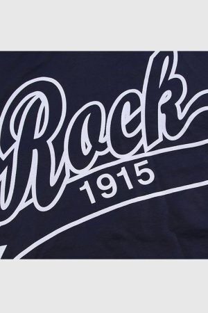 Style Core Aesthetics, New Style Trends Letter Printed Drawstring Hem Tee