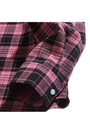 Style Core Aesthetics, New Style Trends Letter Printed Plaid Shirts