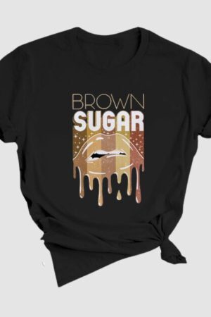 Style Core Aesthetics, New Style Trends Lip Pattern Printed Tee