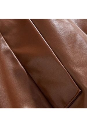 Style Core Aesthetics, New Style Trends Loose Collar Motorcycle Jacket