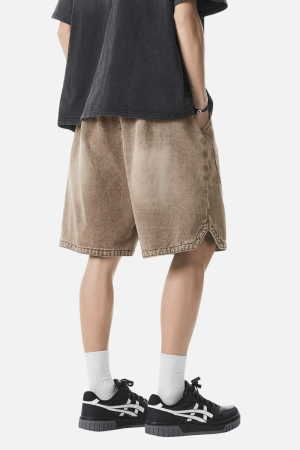 Style Core Aesthetics, New Style Trends Loose Fit Denim Shorts