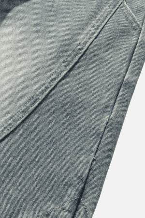 Style Core Aesthetics, New Style Trends Loose Fit Denim Shorts