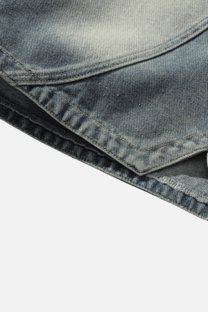 Style Core Aesthetics, New Style Trends Loose Fit Denim Shorts