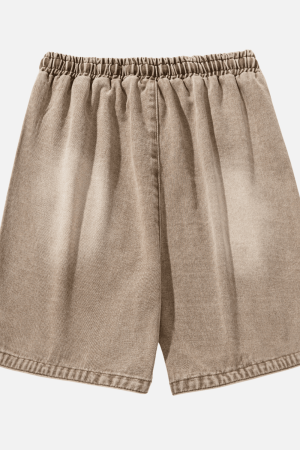 Style Core Aesthetics, New Style Trends Loose Fit Denim Shorts