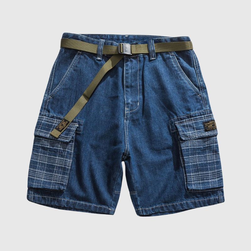 Style Core Aesthetics, New Style Trends Loose Plaid Pocket Jorts