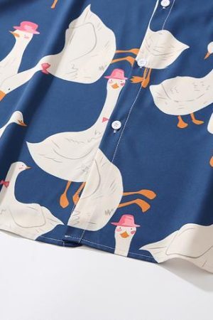 Style Core Aesthetics, New Style Trends Lovely Ducks Shirt