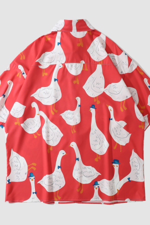 Style Core Aesthetics, New Style Trends Lovely Ducks Shirt