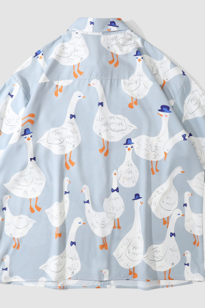 Style Core Aesthetics, New Style Trends Lovely Ducks Shirt
