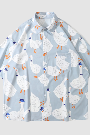 Style Core Aesthetics, New Style Trends Lovely Ducks Shirt