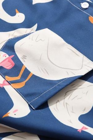 Style Core Aesthetics, New Style Trends Lovely Ducks Shirt