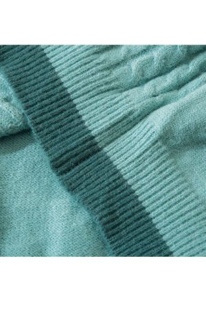 Style Core Aesthetics, New Style Trends Lovely Rabbit Print Cartoon Sweater