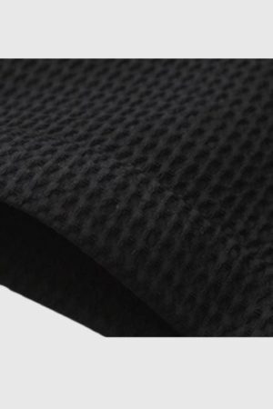 Style Core Aesthetics, New Style Trends Metal Button Waffle Shirts