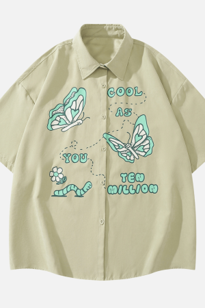 Style Core Aesthetics, New Style Trends “Metamorphosis” Graphic Shirt