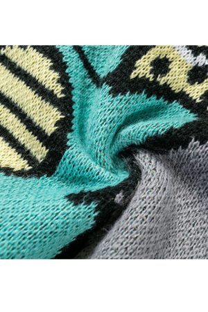 Style Core Aesthetics, New Style Trends Milk Tea Dinosaur Print Sweater