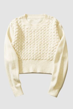 Style Core Aesthetics, New Style Trends Mini Sequin Cropped Sweater