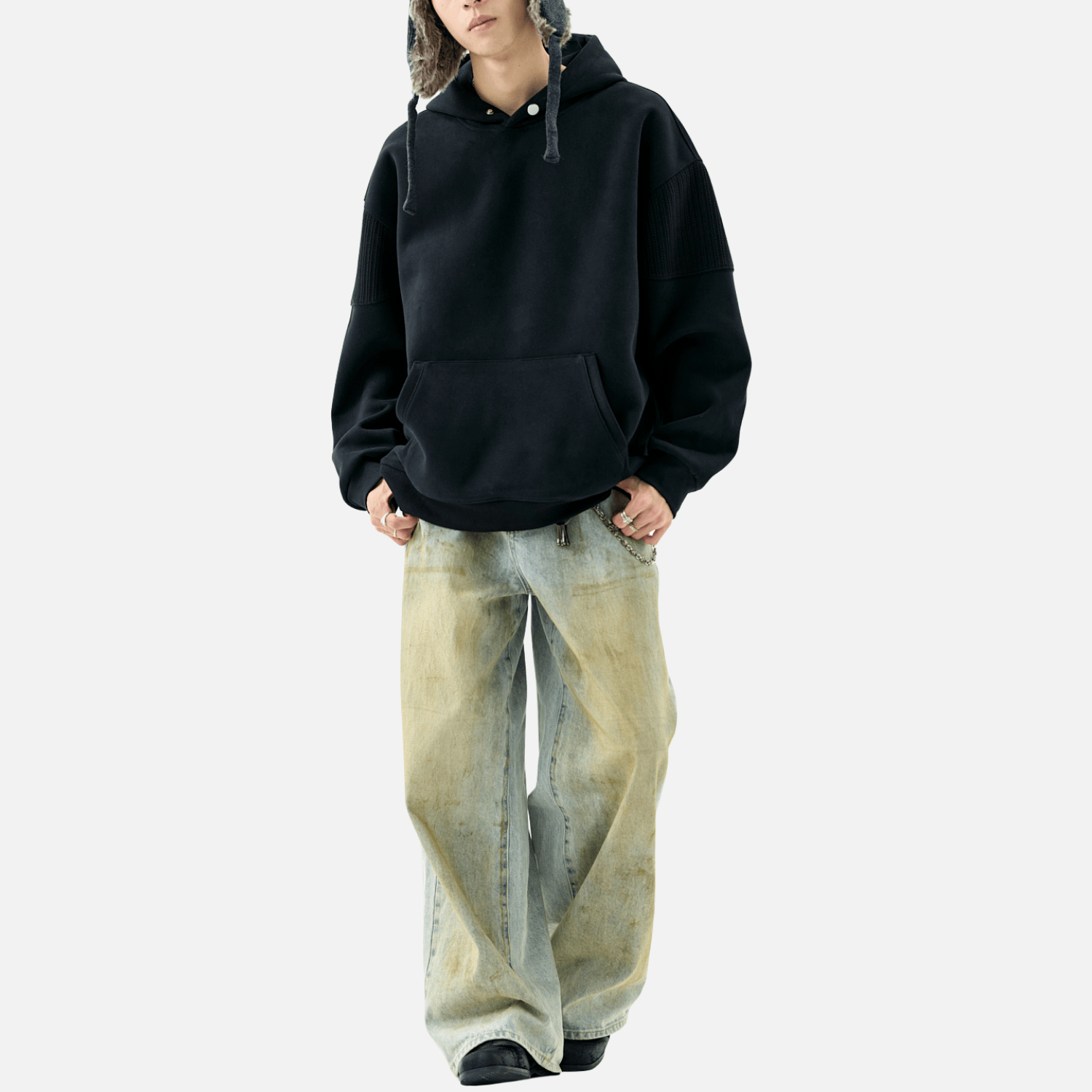 Style Core Aesthetics, New Style Trends Minimalist Pocket Hoodie Style Core Aesthetics, New Style Trends Minimalist Pocket Hoodie