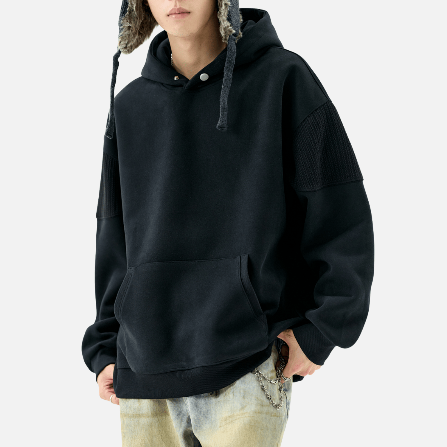 Style Core Aesthetics, New Style Trends Minimalist Pocket Hoodie Style Core Aesthetics, New Style Trends Minimalist Pocket Hoodie